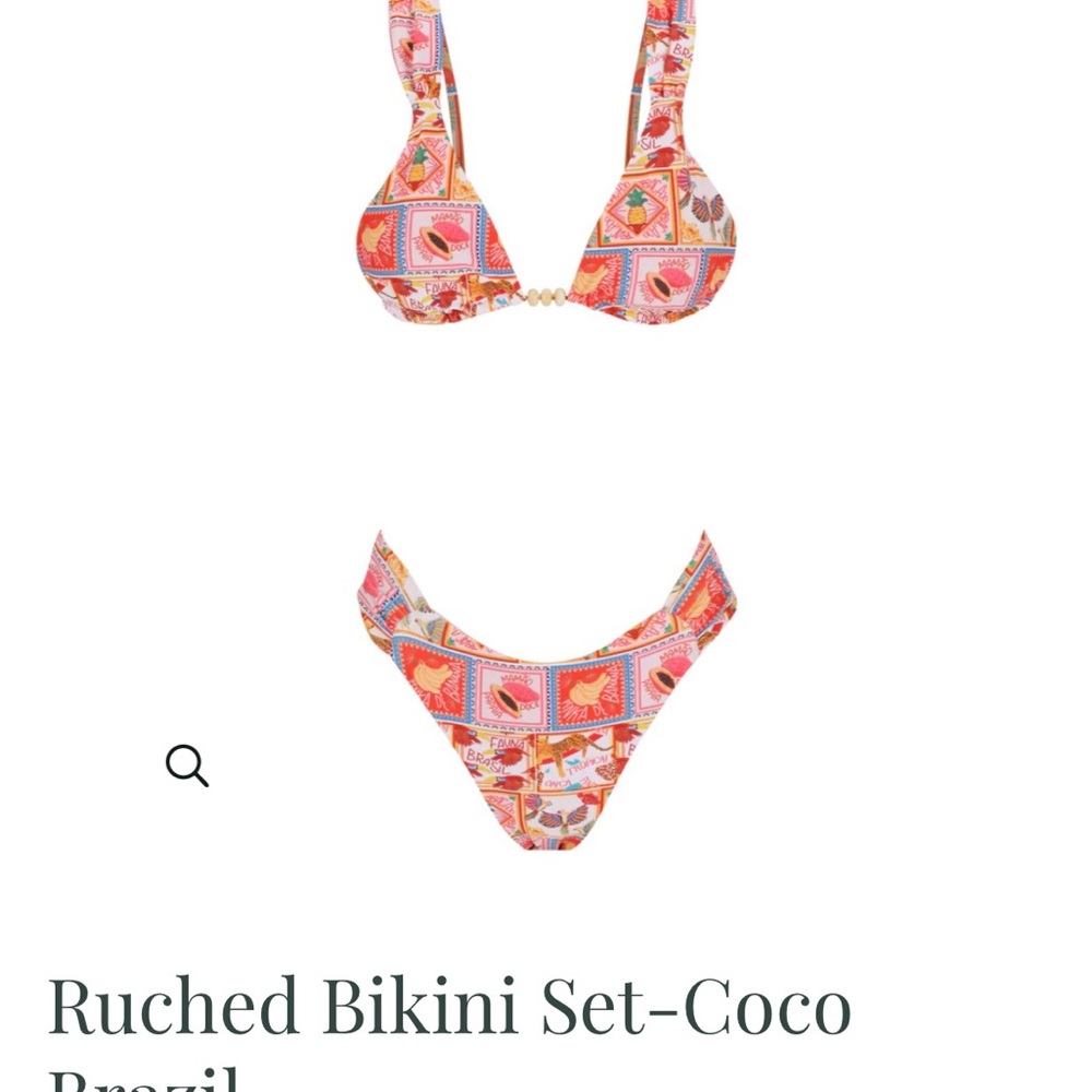 Colorful Patterned Bikini Set - Picture 4 of 4